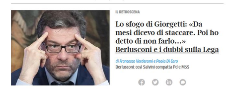 #Crisidigoverno: l’errore di #Salvini ed il rischio di perdere la partita #Crisidigoverno: l’errore di #Salvini ed il rischio di perdere la partita