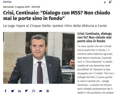 #Crisidigoverno: l’errore di #Salvini ed il rischio di perdere la partita #Crisidigoverno: l’errore di #Salvini ed il rischio di perdere la partita