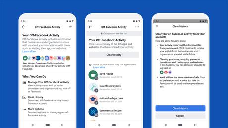 Facebook rilascia uno strumento per scollegare i dati, non per cancellarli Facebook rilascia uno strumento per scollegare i dati, non per cancellarli