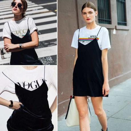 SOTTO IL VESTITO … LA T-SHIRT SOTTO IL VESTITO … LA T-SHIRT