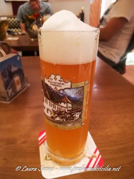 Vacanza in Sud-Tirolo per la nostra Estate 2019 Visita al birrificio forst per assaggiare la birra della casa durante le nostre Vacanza in Sud-Tirolo