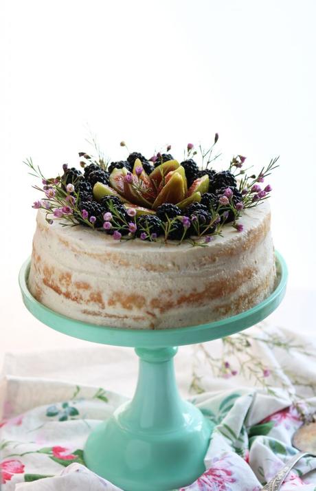 Torta di more e fichi Torta di more e fichi