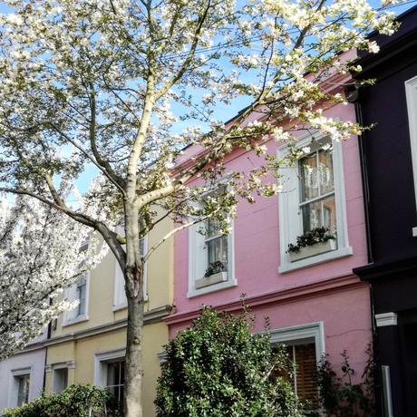 Case colorate a Londra, dove sono (oltre a Notting Hill) Notting HIll e Portobello itinerario a piedi Londra
