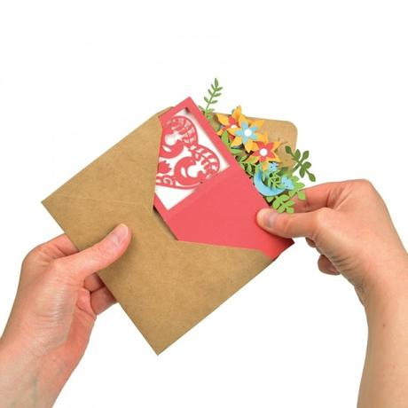 Come creare una Card in a box in modo facile con la Big Shot Come creare una Card in a box in modo facile con la Big Shot