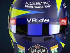 Bell HP77 L.Norris "Tribute Valentino Rossi" Monza 2019 Designs painted Jens Munser (render Design)