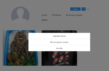 Come bloccare utente su Instagram Come bloccare utente su Instagram