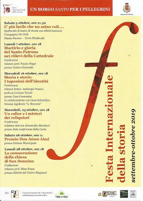 Franco Cardini e mons. Carlo Mazza ospiti alla Festa Internazionale della Storia di Fidenza Franco Cardini e mons. Carlo Mazza ospiti alla Festa Internazionale della Storia di Fidenza