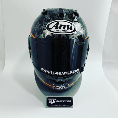 Arai RX-7V J.Rispoli 2019 by SL Grafics Arai RX-7V J.Rispoli 2019 by SL Grafics