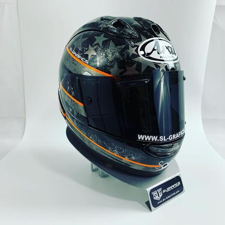 Arai RX-7V J.Rispoli 2019 by SL Grafics Arai RX-7V J.Rispoli 2019 by SL Grafics