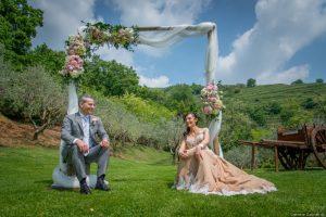 La sposa ed il suo abito perfetto in un giorno speciale La sposa ed il suo abito perfetto in un giorno speciale