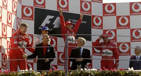 Vittoria sofferta per Schumacher al Gran Premio d’Italia 2003 Vittoria sofferta per Schumacher al Gran Premio d’Italia 2003