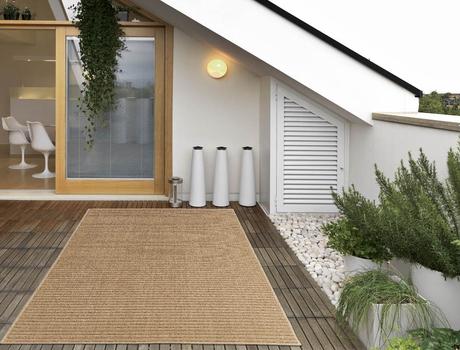 Tappeto indoor/outdoor Plain Natural Tappeto outdoor Naturale
