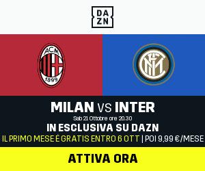 DAZN Serie A 4a Giornata, Diretta Esclusiva | Palinsesto e Telecronisti (anche Sky 209) DAZN Serie A 4a Giornata, Diretta Esclusiva | Palinsesto e Telecronisti (anche Sky 209)