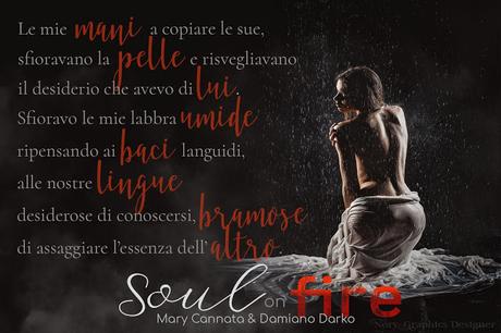 Segnalazione: Soul on Fire di Damiano Darko e Mary Cannata Segnalazione: Soul on Fire di Damiano Darko e Mary Cannata