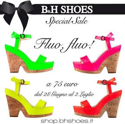 SHOPPING | B&H; Shoes: le zeppe fluo