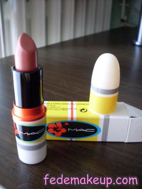 Mac lipstick Mocha collezione Surf Baby
