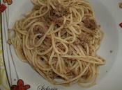 Spaghetti crema alici