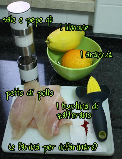 Foto ricetta: Pollo, agrumi e zafferano