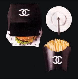 Fashion fast food.