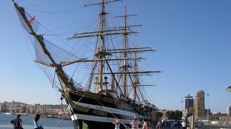 amerigo vespucci! la regina a cagliari!