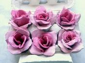 Tutorial Rose cartone delle uova RICICLO!