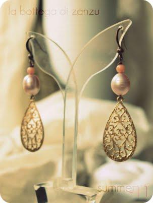 Poetical drops earrings