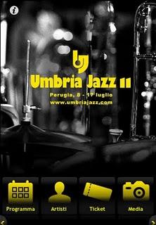 L'app Umbria Jazz per iPhone e iPad.