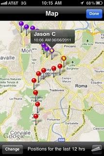 L'app per iPhone ''Localizzatore Telefoni''