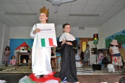 Festa della sezione A della scuola infanzia di San Miniato