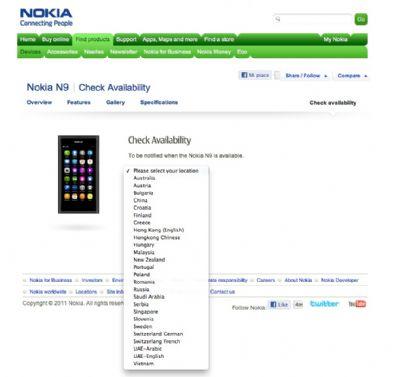 Nokia N9 00 disponibilit  MeeGo 56387 1 Nokia N9 non arriverà in Italia e in Europa?