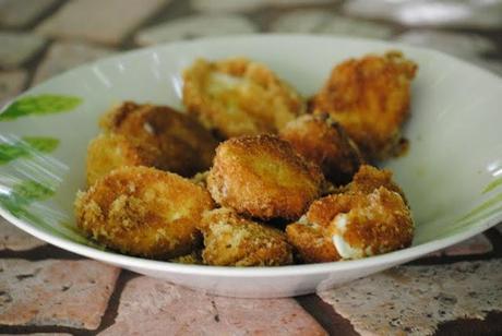 Bocconcini di mozzarella (di bufala) fritti