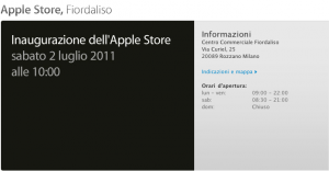 Immagine 4 300x156 2 Luglio: Inaugurazione Apple Store,Fiordaliso!