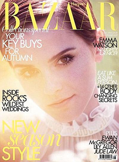 EMMA WATSON, BELLISSIMA,  PER HARPER'S BAZAAR UK