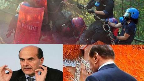 Bersani prende le distanze dai violenti. Bravissimo, continua così e saranno torce e forconi.