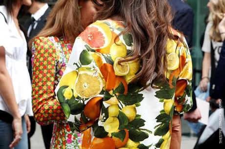 In the Street...Fruit and Flowers...Viviana e Aurora, Milan