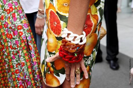 In the Street...Fruit and Flowers...Viviana e Aurora, Milan