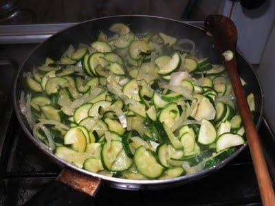 Torta di miglio e zucchine