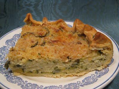 Torta di miglio e zucchine