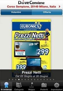 Tutte le offerte e i volantini dei negozi sempre con te con l'app DoveConviene.