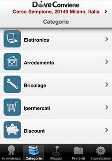 Tutte le offerte e i volantini dei negozi sempre con te con l'app DoveConviene.