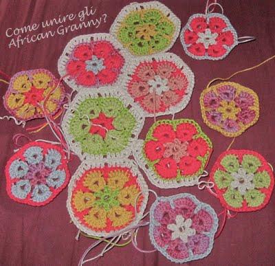 Tutorial Unione African Granny Flowers