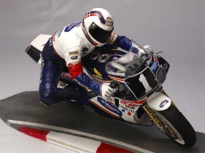 Diorama - Wayne Gardner & Honda RVF 750 8 Hours Suzuka 1987 (Tamiya) by Utage Factory House