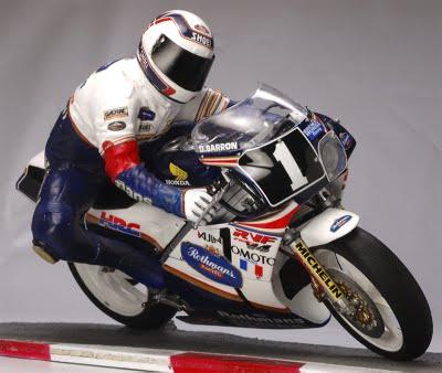 Diorama - Wayne Gardner & Honda RVF 750 8 Hours Suzuka 1987 (Tamiya) by Utage Factory House