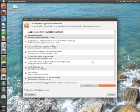 Disponibili per il download i primi aggiornamenti di Unity che riguardano la sicurezza per Ubuntu 11.04 Natty Narwhal.