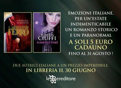 Il romance italiano sbarca in libreria!