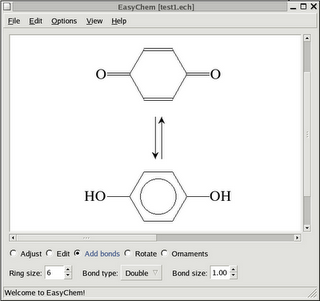 EasyChem programma  disegno di molecole e formule chimiche 2D di alta qualità.