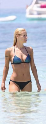 MICHELLE HUNZIKER A FORMENTERA