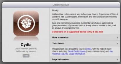 jailbreakme30 410x219 Jailbreak iPad 2: arriva la beta di JailbreakMe 3.0