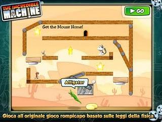 -GAME-GIOCA ALL'ORIGINALE VIDEOGIOCO ROMPICAPO BASATO SULLE LEGGI DELLA FISICA — THE INCREDIBLE MACHINE!