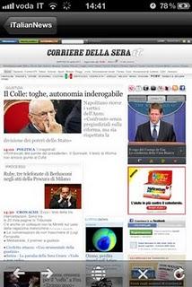 Leggi i quotidiani italiani senza abbonamento con l'app iTalianNews Free